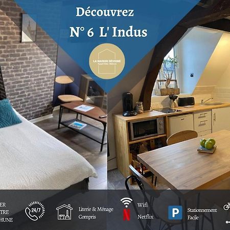 La Maison Sevigne - Appart Hotel - N°6 L'Indus Bethune Bagian luar foto